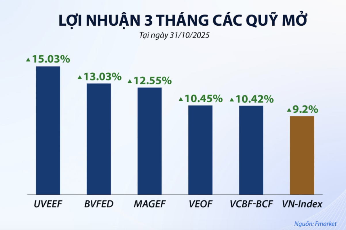 Top quỹ mở Top quỹ mở