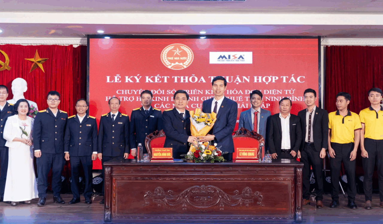 Thuế tỉnh Ninh Bình và Misa hợp tác hỗ trợ hộ kinh doanh chuyển từ thuế khoán sang kê khai Thuế tỉnh Ninh Bình và Misa hợp tác hỗ trợ hộ kinh doanh chuyển từ thuế khoán sang kê khai