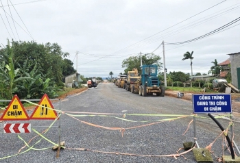 Dự án đường nối vào Khu lưu niệm Tổng Bí thư Lê Duẩn sẽ "về đích" vào cuối năm