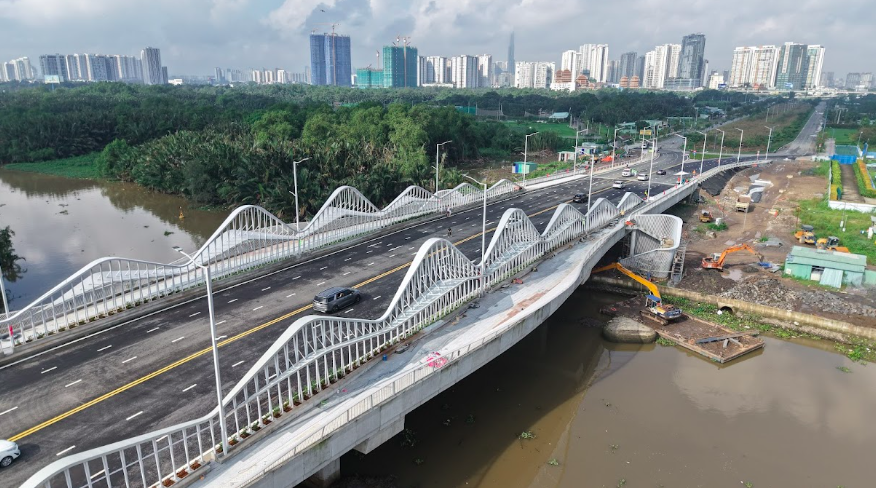 Thông xe Đường Liên Phường, kết nối giao thông cửa ngõ phía Đông TP. Hồ Chí Minh Thông xe Đường Liên Phường, kết nối giao thông cửa ngõ phía Đông TP. Hồ Chí Minh