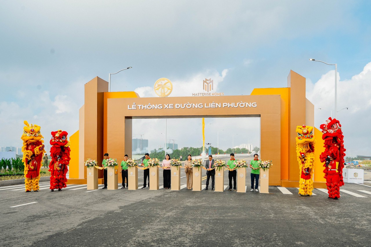 Thông xe Đường Liên Phường, kết nối giao thông cửa ngõ phía Đông TP. Hồ Chí Minh Thông xe Đường Liên Phường, kết nối giao thông cửa ngõ phía Đông TP. Hồ Chí Minh