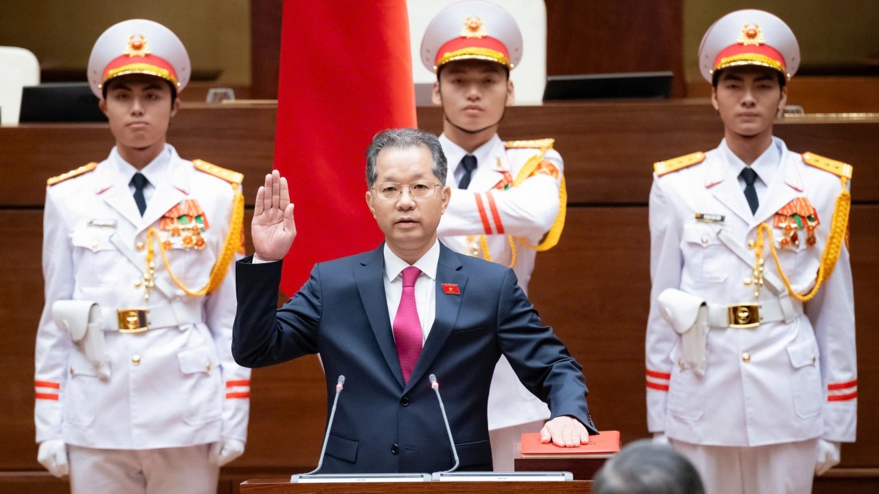 Ông Nguyễn Văn Quảng tuyên thệ nhậm chức Chánh án Tòa án nhân dân tối cao