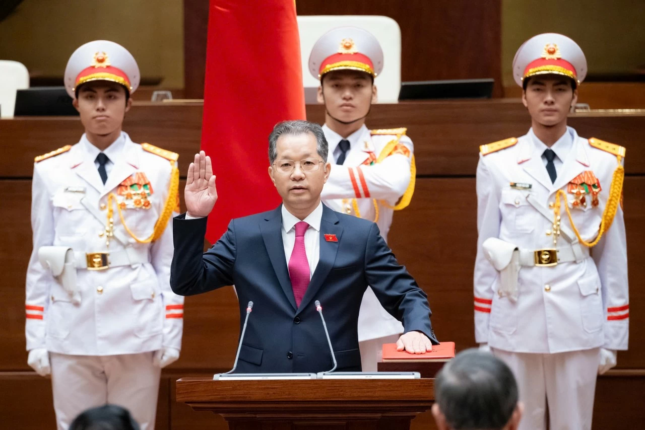 Ông Nguyễn Văn Quảng tuyên thệ nhậm chức Chánh án Tòa án nhân dân tối cao