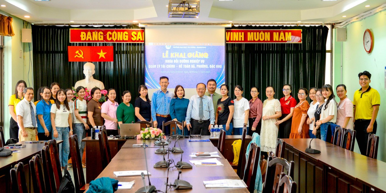 UFM tổ chức bồi dưỡng nghiệp vụ quản lý tài chính – kế toán cấp xã, phường, đặc khu