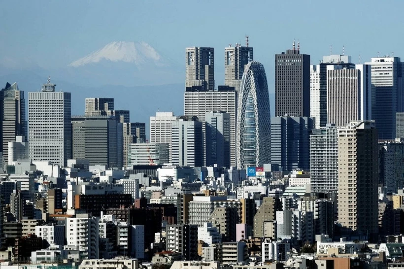 Tokyo được xếp hạng là thành phố giàu nhất thế giới theo GDP GDP của Tokyo là 2.550 tỷ USD, vượt xa mức 2.490 tỷ USD của New York và 1.620 tỷ USD của Los Angeles (Mỹ). (Ảnh: Bloomberg)