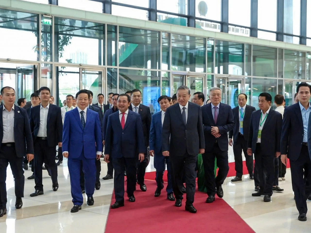 Tổng Bí thư dự lễ kỷ niệm 80 năm ngành Nông nghiệp và Môi trường Tổng Bí thư dự lễ kỷ niệm 80 năm ngành Nông nghiệp và Môi trường