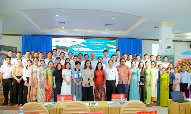 IFAD khởi động dự án 5 triệu USD tăng cường sinh kế vùng đất ngập nước tại Việt Nam