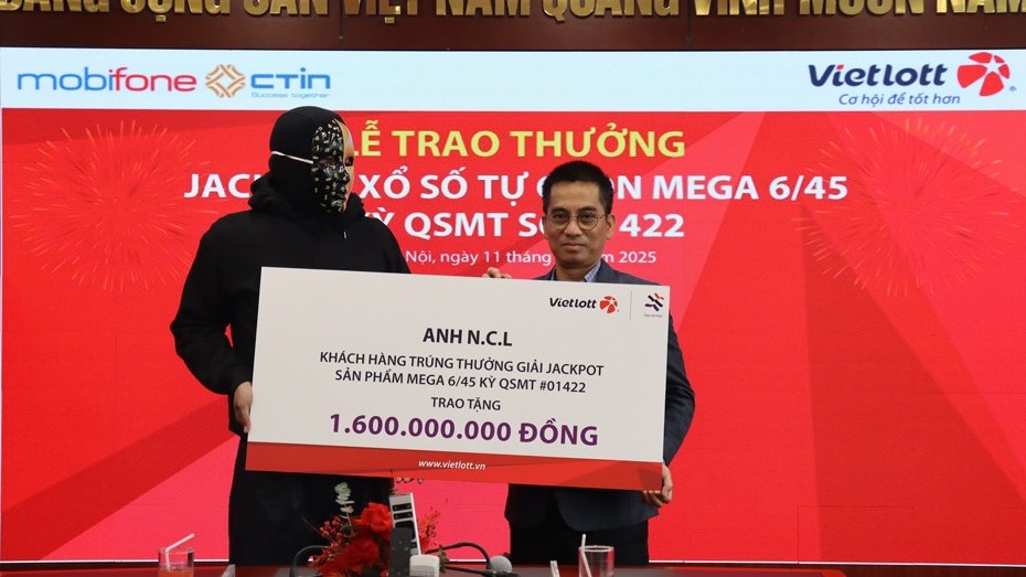 Mua 2 năm một dãy số Vietlott, nam thanh niên tại Khánh Hòa trúng Jackpot hơn 133 tỷ đồng