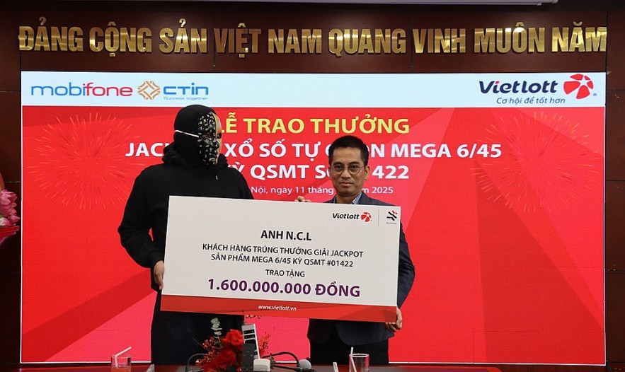 Mua 2 năm một dãy số Vietlott, nam thanh niên tại Khánh Hòa trúng Jackpot hơn 133 tỷ đồng