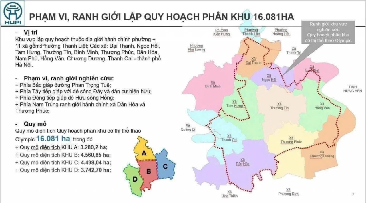 Hà Nội quy hoạch “siêu đô thị thể thao” hơn 16.000 ha