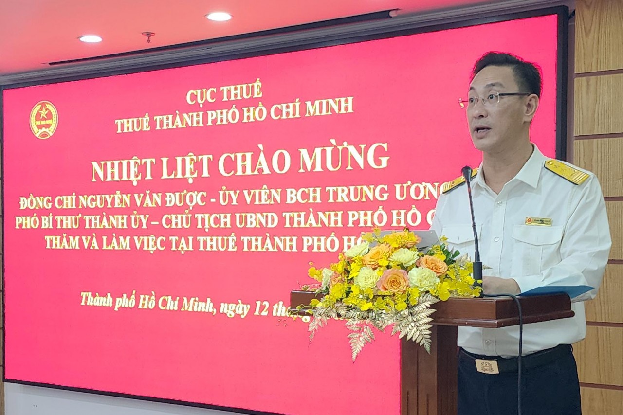 Chủ tịch UBND TP. Hồ Chí Minh biểu dương kết quả thu ngân sách của ngành Thuế Thành phố