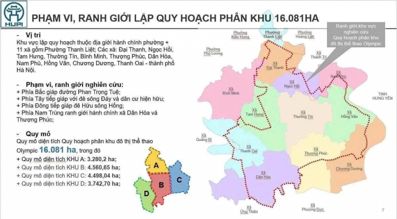 Hà Nội quy hoạch “siêu đô thị thể thao” hơn 16.000 ha