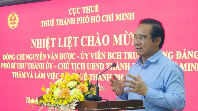 Chủ tịch UBND TP. Hồ Chí Minh biểu dương kết quả thu ngân sách của ngành Thuế Thành phố