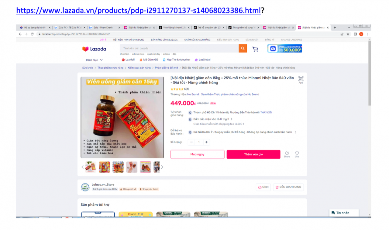 Cục An toàn thực phẩm đề nghị gỡ bỏ thông tin các thực phẩm chức năng không được cấp phép