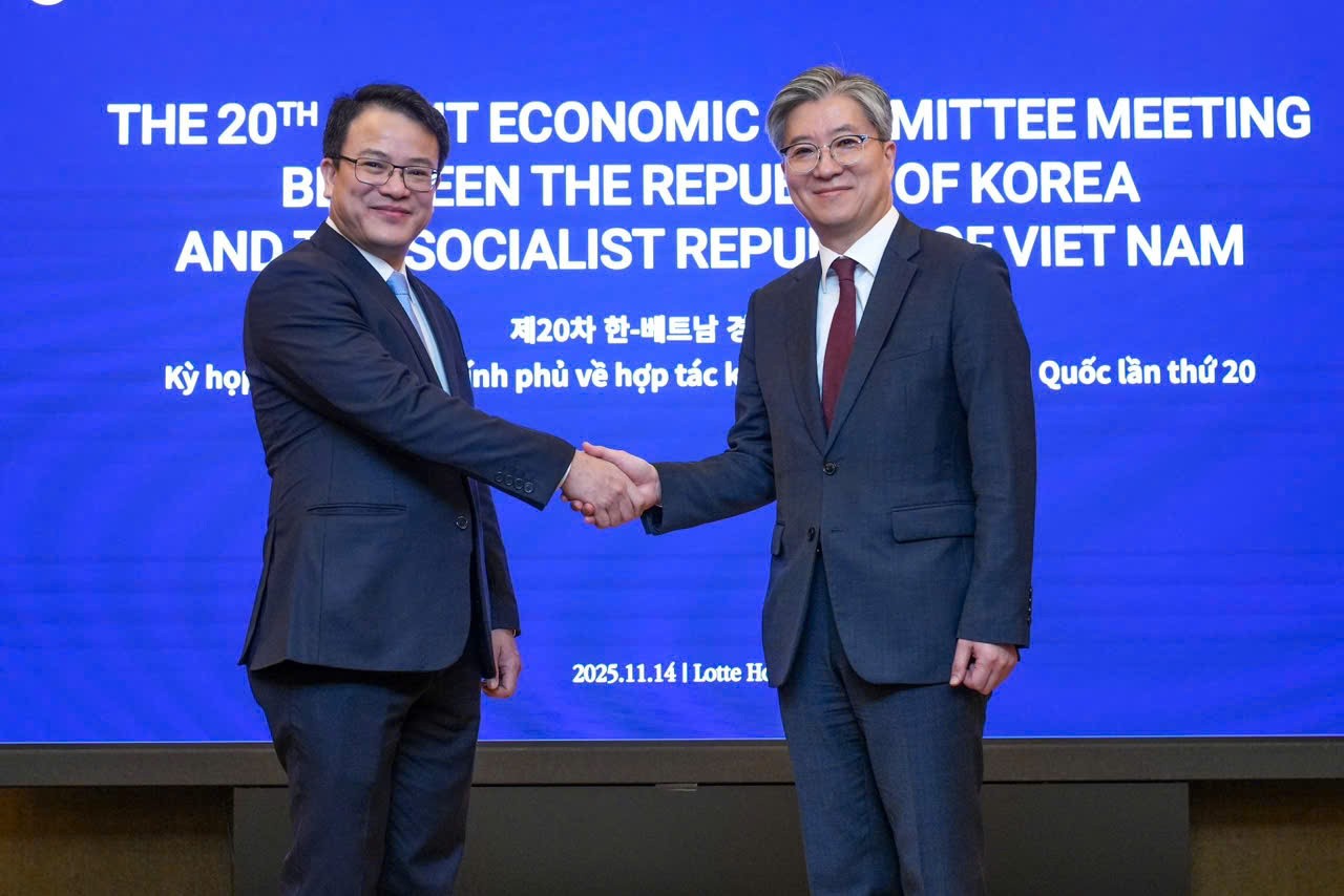 Kỳ họp lần thứ 20 Ủy ban Liên Chính phủ Việt Nam - Hàn Quốc Kỳ họp lần thứ 20 Ủy ban Liên Chính phủ Việt Nam - Hàn Quốc