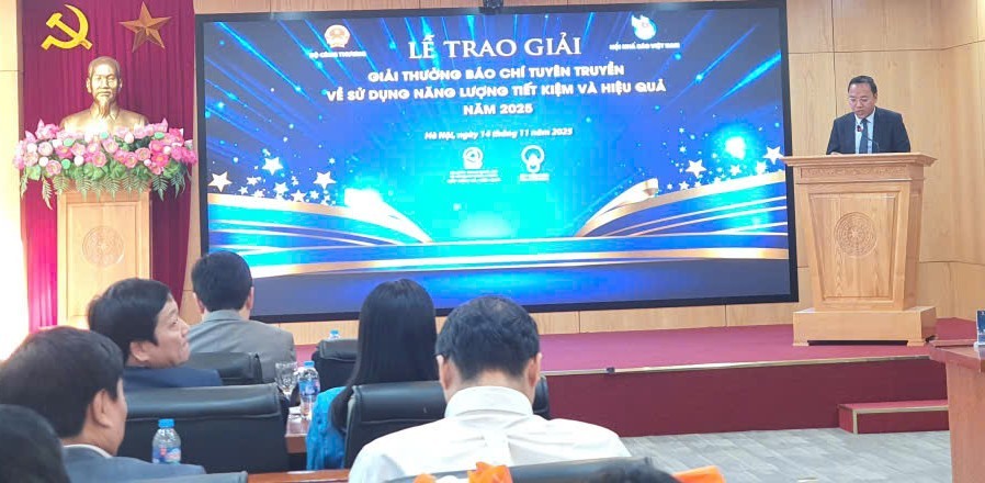 40 tác phẩm đạt giải thưởng báo chí về sử dụng năng lượng, tiết kiệm, hiệu quả năm 2025 40 tác phẩm đạt giải thưởng báo chí về sử dụng năng lượng, tiết kiệm, hiệu quả năm 2025