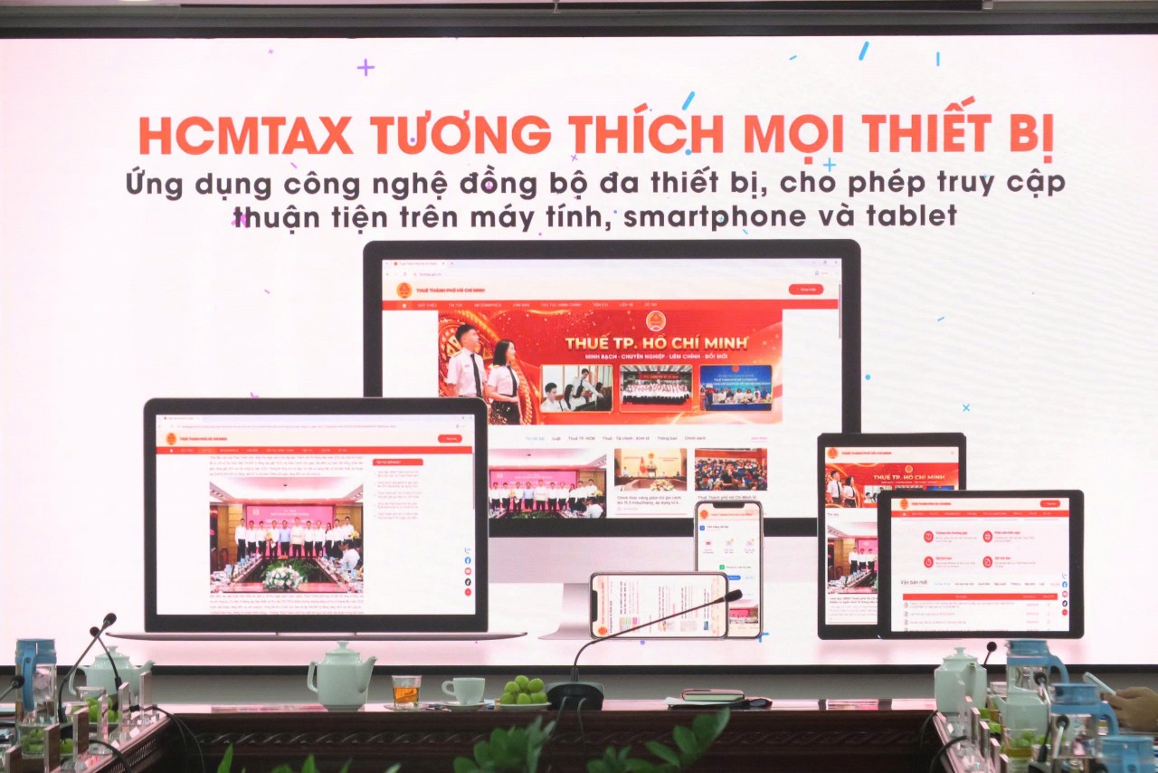 Thuế TP. Hồ Chí Minh ra mắt ứng dụng đa năng hỗ trợ người nộp thuế Thuế TP. Hồ Chí Minh ra mắt cổng thông tin và ứng dụng đa năng hỗ trợ người nộp thuế