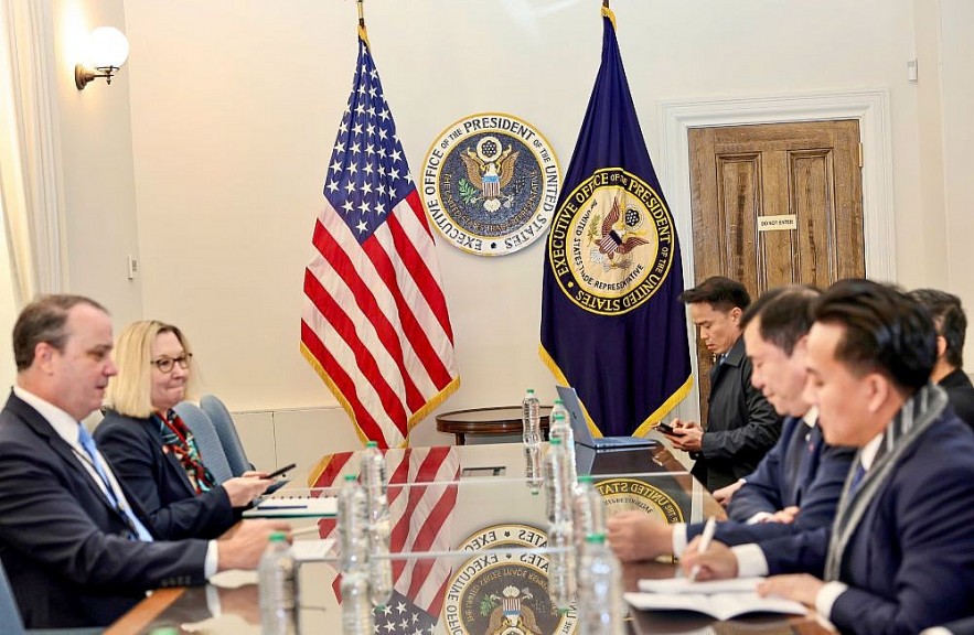 Kết thúc vòng đàm phán trực tiếp lần thứ 5 Hiệp định thương mại đối ứng giữa Việt Nam và Hoa Kỳ Kết thúc vòng đàm phán trực tiếp lần thứ 5 Hiệp định thương mại đối ứng giữa Việt Nam và Hoa Kỳ