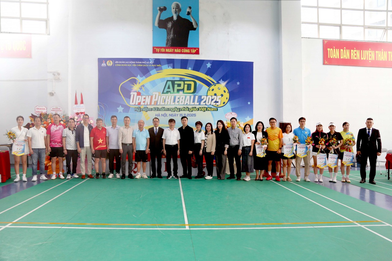 Gần 160 vận động viên tham gia Giải APD Open Picklebal lần thứ Nhất Gần 160 vận động viên tham gia Giải APD Open Picklebal lần thứ Nhất