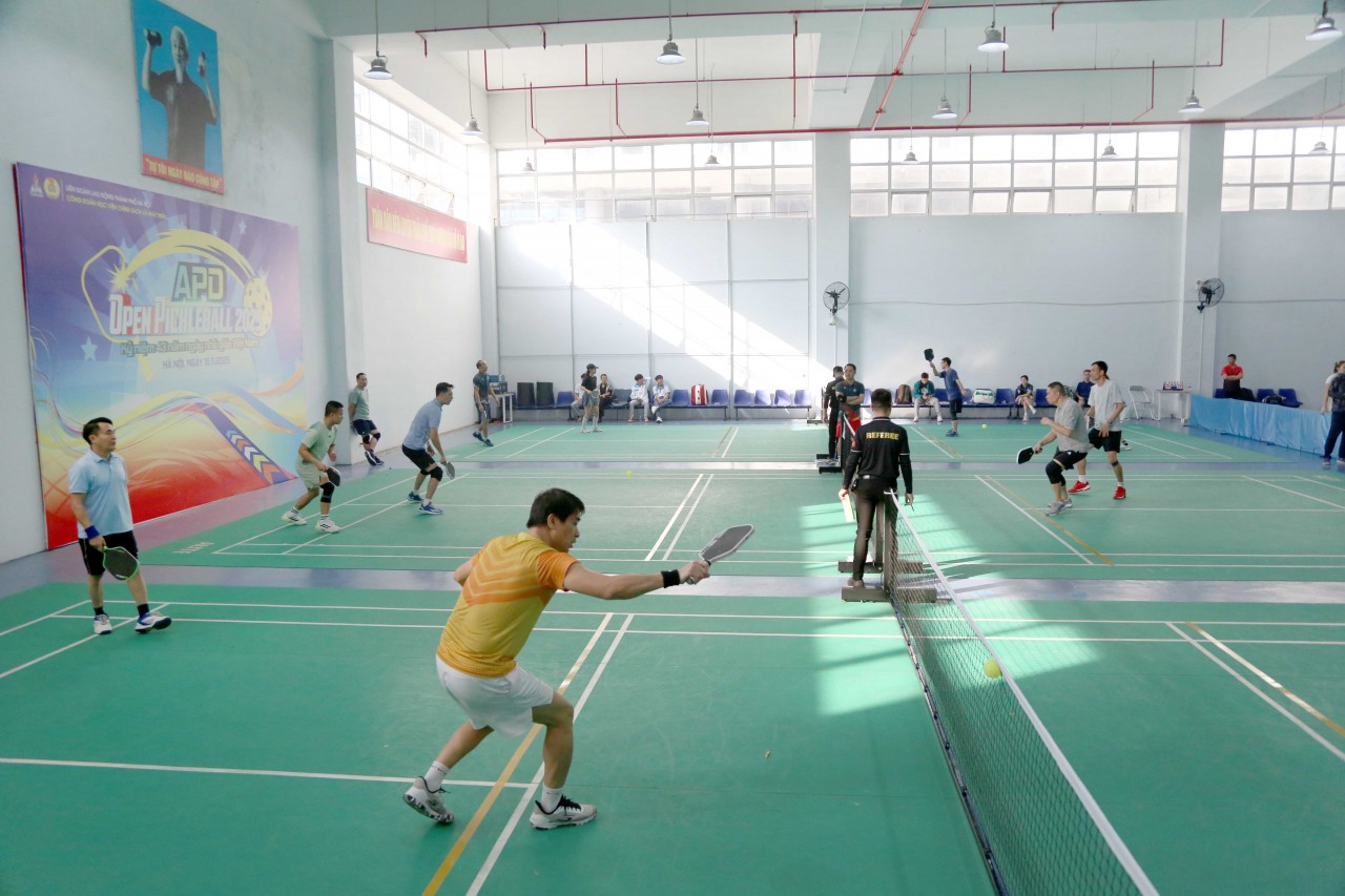 Gần 160 vận động viên tham gia Giải APD Open Picklebal lần thứ Nhất Gần 160 vận động viên tham gia Giải APD Open Picklebal lần thứ Nhất