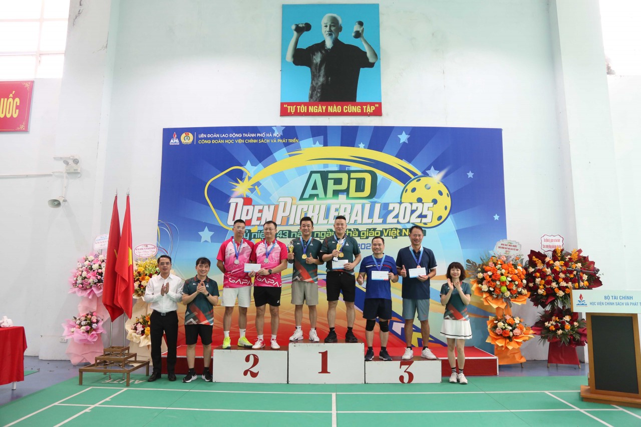 Gần 160 vận động viên tham gia Giải APD Open Picklebal lần thứ Nhất Gần 160 vận động viên tham gia Giải APD Open Picklebal lần thứ Nhất