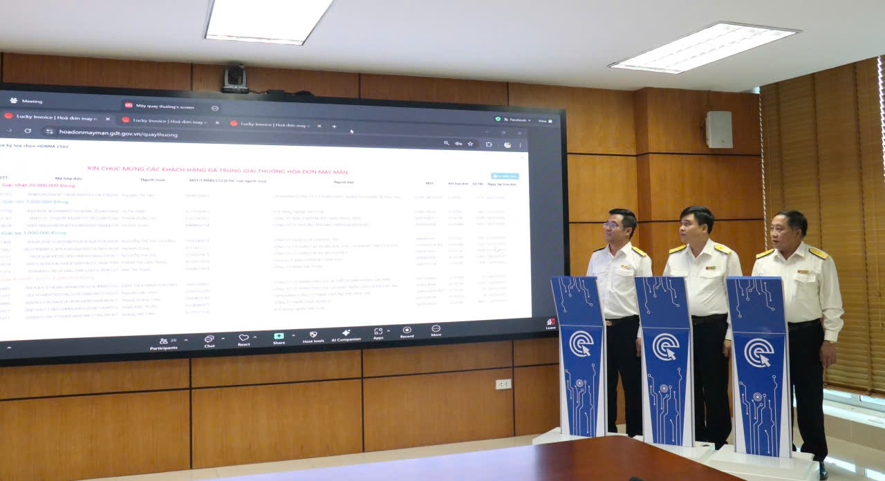 Thuế tỉnh Phú Thọ tìm ra 96 hộ, cá nhân trúng thưởng Thuế tỉnh Phú Thọ tìm ra 96 hộ, cá nhân trúng thưởng