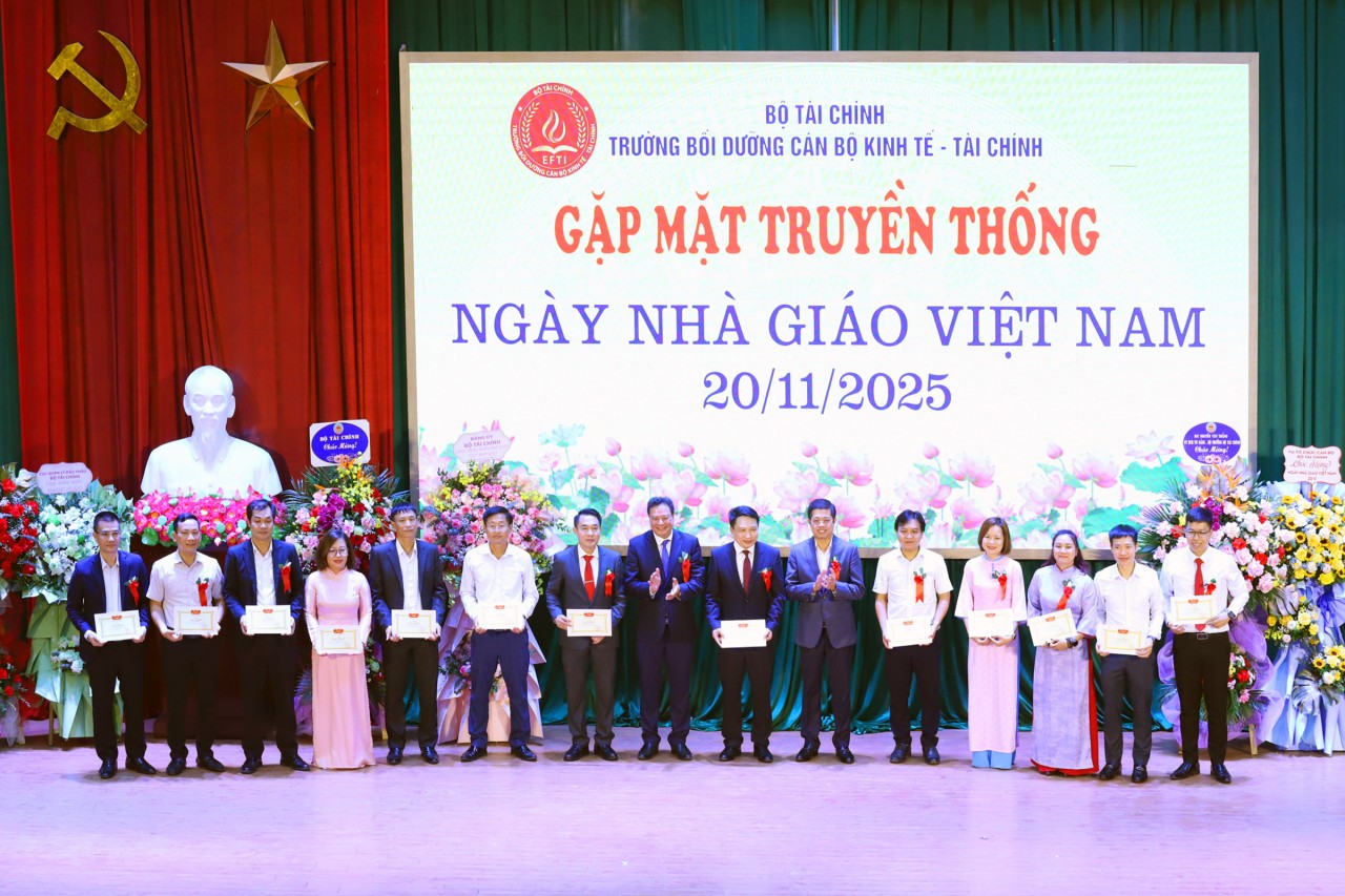 Trường Bồi dưỡng cán bộ Kinh tế – Tài chính gặp mặt truyền thống nhân Ngày Nhà giáo Việt Nam Trường Bồi dưỡng cán bộ Kinh tế – Tài chính gặp mặt truyền thống nhân Ngày Nhà giáo Việt Nam