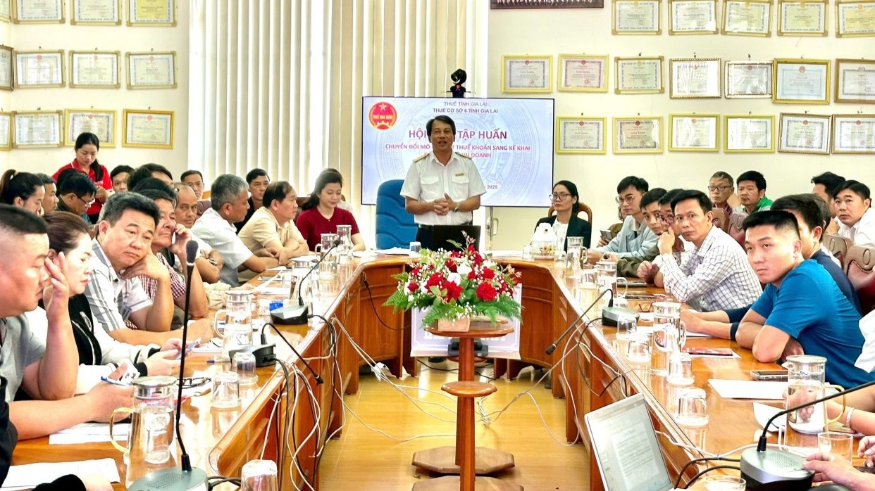 Thuế tỉnh Gia Lai đồng hành cùng hộ kinh doanh chuyển đổi thuế khoán sang kê khai