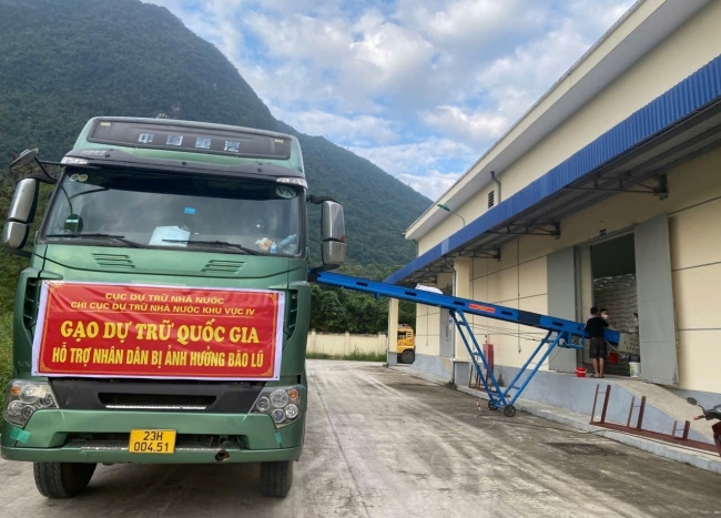 Chi cục Dự trữ Nhà nước khu vực IV  hoàn thành xuất cấp hơn 969 tấn gạo cho tỉnh Tuyên Quang và Thái Nguyên