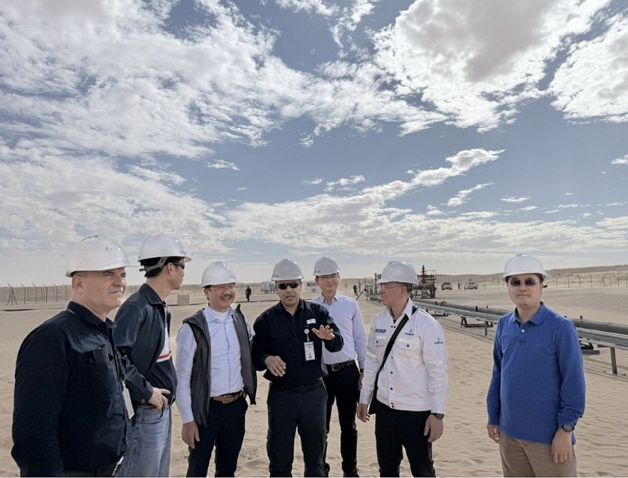 Đoàn công tác Petrovietnam làm việc tại dự án khai thác mỏ Algeria