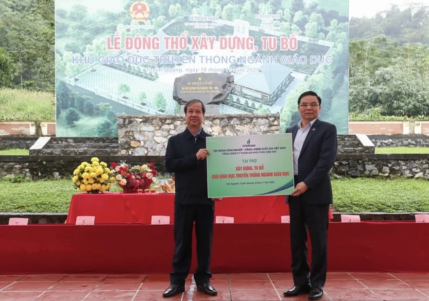 Petrovietnam đồng hành trách nhiệm và kịp thời với sự nghiệp giáo dục