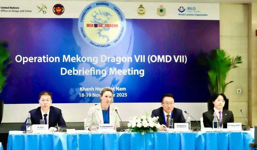 Dấu ấn Hải quan Việt Nam trong thành quả Chiến dịch Con rồng Mê Kông 7