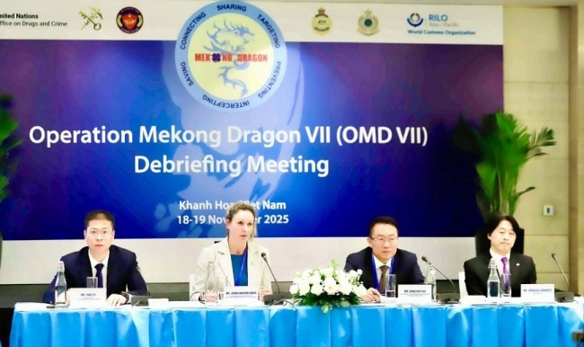 Dấu ấn Hải quan Việt Nam trong thành quả Chiến dịch Con rồng Mê Kông 7