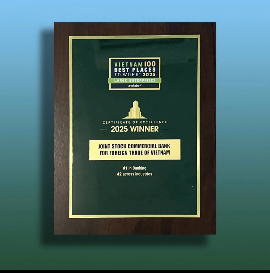undefined Vietcombank - một thập kỷ giữ vững vị thế ngân hàng có môi trường làm việc tốt nhất Việt Nam