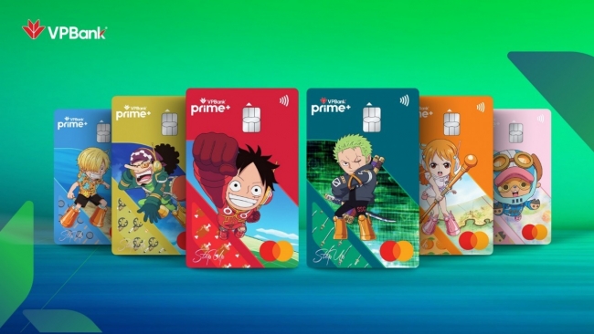 VPBank cá nhân hóa trải nghiệm fan anime với thẻ One Piece