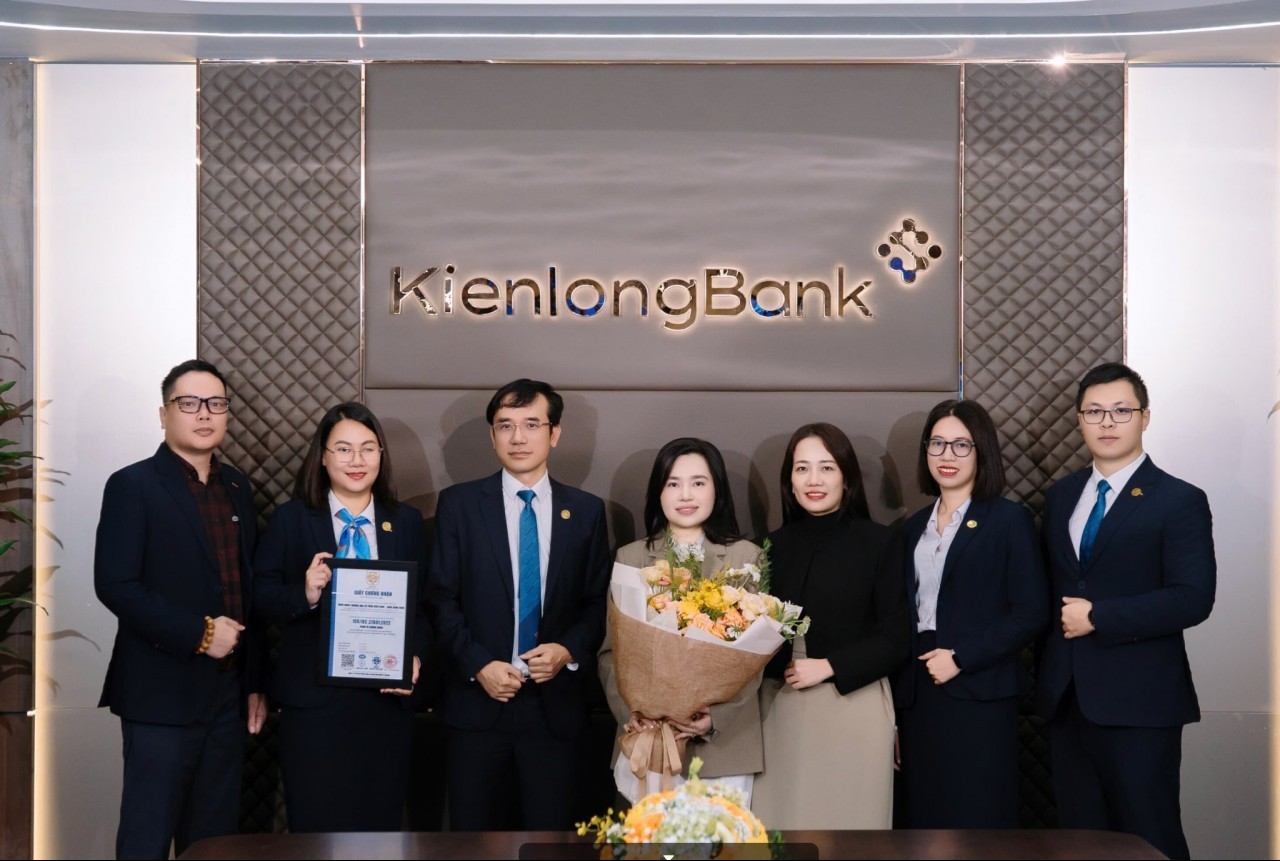 KienlongBank nâng cấp cam kết bảo mật thông tin khách hàng qua chuẩn mực quốc tế ISO/IEC 27001:2022