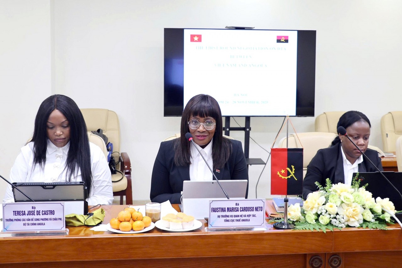 Việt Nam và Ăng-gô-la: Đàm phán vòng 1 Hiệp định tránh đánh thuế hai lần