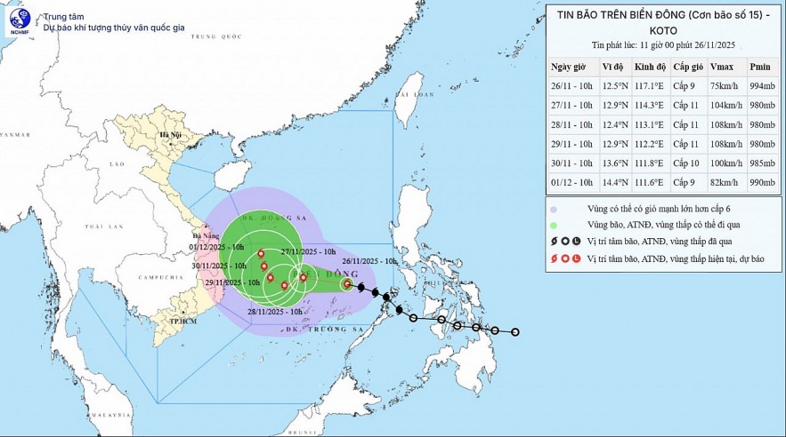 Hải quan chủ động ứng phó áp thấp nhiệt đới trên Biển Đông