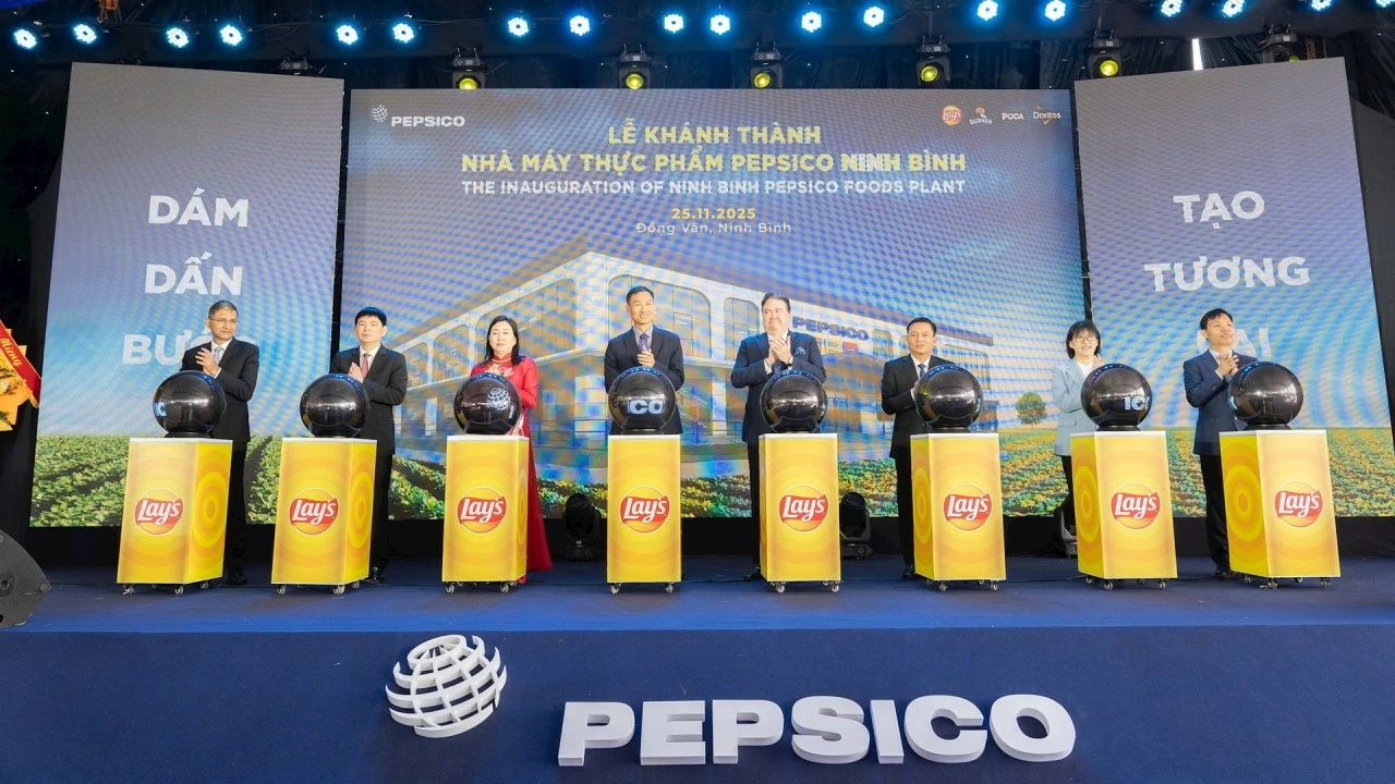 PepsiCo đầu tư 90 triệu USD vào nhà máy tại Ninh Bình PepsiCo đầu tư 90 triệu USD vào nhà máy tại Ninh Bình
