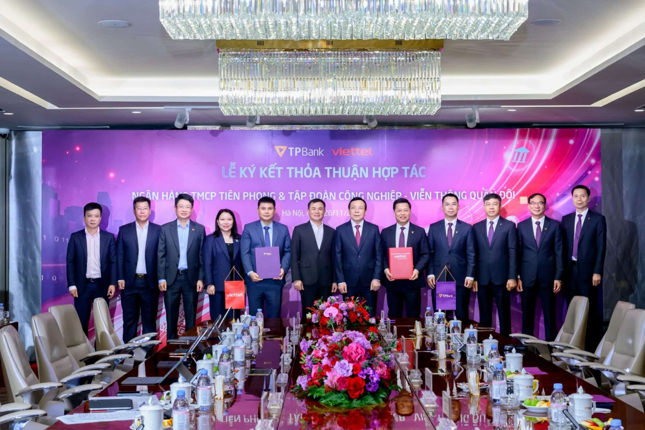 TPBank và Viettel ký kết hợp tác chiến lược, thúc đẩy chuyển đổi số toàn diện và mở rộng hệ sinh thái dịch vụ số tại Việt Nam