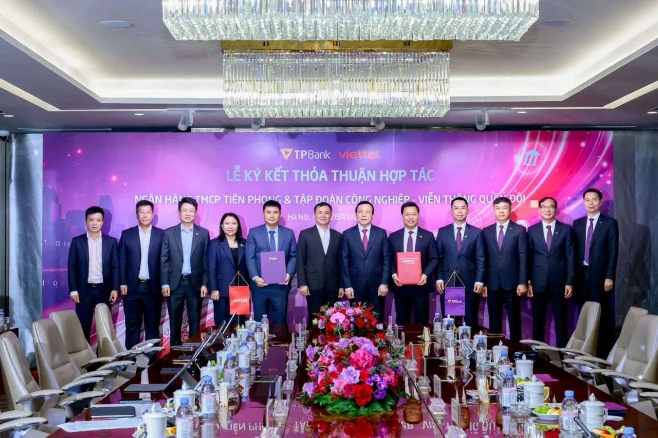 TPBank và Viettel ký kết hợp tác chiến lược, thúc đẩy chuyển đổi số toàn diện và mở rộng hệ sinh thái dịch vụ số tại Việt Nam