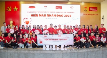 Dai-ichi Life Việt Nam tiếp tục triển khai Chương trình Hiến máu nhân đạo 2025 tại Hà Nội