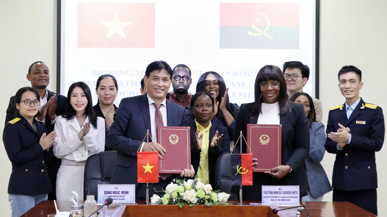 Việt Nam và Angola ký Biên bản đàm phán vòng 1 Hiệp định tránh đánh thuế hai lần