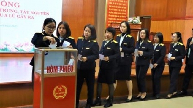 Thuế tỉnh Điện Biên phát động ủng hộ đồng bào bị thiệt hại do mưa lũ tại Miền Trung, Tây Nguyên