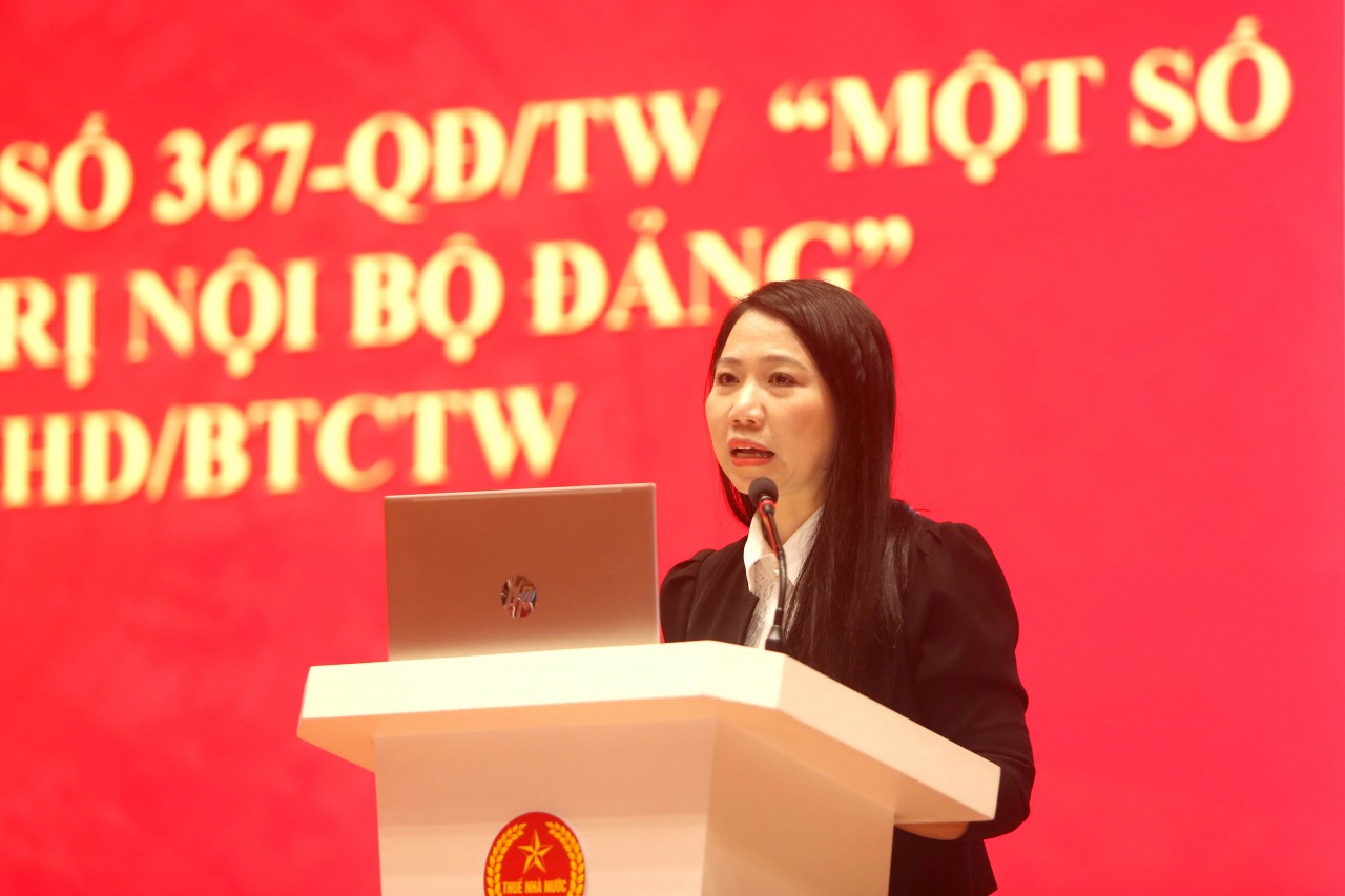 Đảng ủy Bộ Tài chính tập huấn một số nội dung công tác tổ chức của Đảng