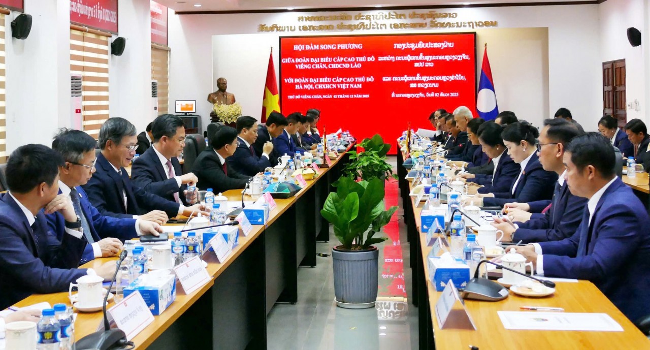 Hà Nội và Viêng Chăn tiếp tục hợp tác chặt chẽ, bền vững Hà Nội và Viêng Chăn tiếp tục hợp tác chặt chẽ, bền vững