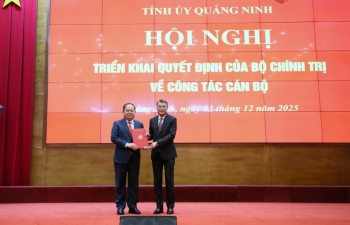 Ông Quản Minh Cường làm Bí thư Tỉnh ủy Quảng Ninh