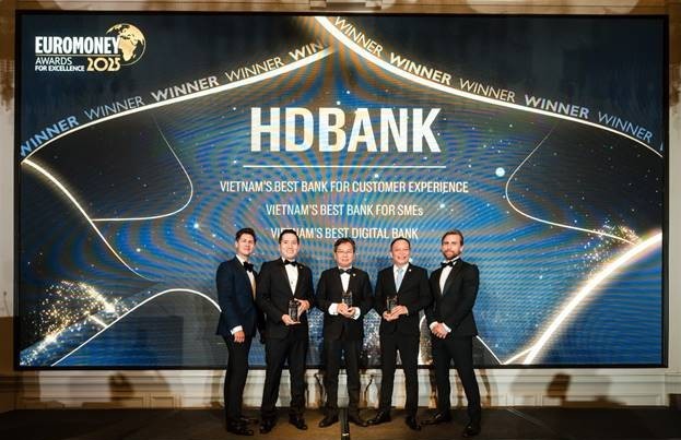 HDBank lập “hat-trick” giải thưởng Euromoney 2025, khẳng định vị thế quốc tế của ngân hàng Việt