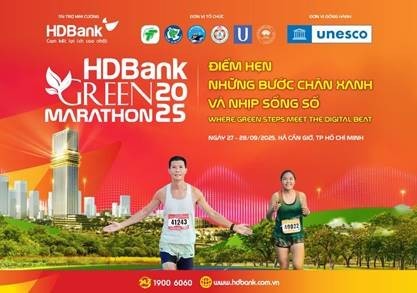 HDBank Green Marathon 2025 mùa thứ tư: Hành trình “xanh” sôi động và đầy mới mẻ
