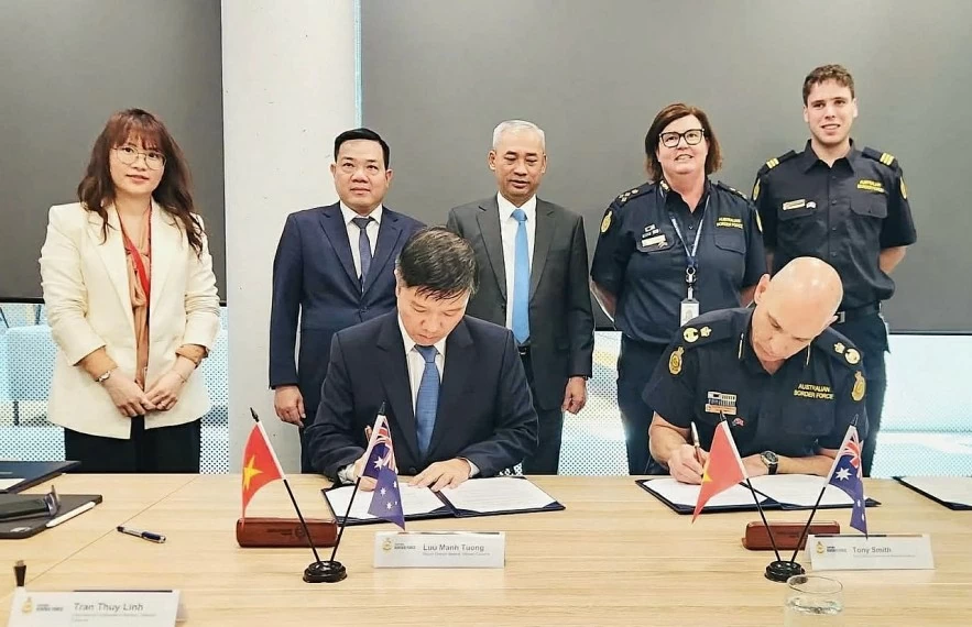 Hải quan Việt Nam tăng cường hợp tác với Cơ quan Bảo vệ Biên giới Australia
